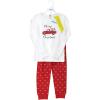 imageHudson Baby Baby Girls Cotton Pajama SetRed Truck Bows