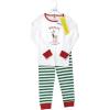 imageHudson Baby Baby Girls Cotton Pajama SetRudolph