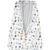 imageHudson Baby Unisex Baby Mink with Sherpa Inner Sleeping Bag Sack Blanket Boy Forest 1218 MonthsAlphabet Animals