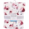imageHudson Baby Unisex BabyPlush Sleeping Bag Sack BlanketFloral