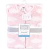 imageHudson Baby Unisex BabyPlush Sleeping Bag Sack BlanketPink Clouds