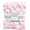 imageHudson Baby Unisex BabyPlush Sleeping Bag Sack BlanketPink Clouds Plush
