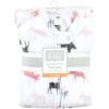 imageHudson Baby Unisex BabyPlush Sleeping Bag Sack BlanketPink Moose Long Sleeve