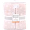 imageHudson Baby Unisex BabyPlush Sleeping Bag Sack BlanketPink Star