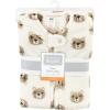 imageHudson Baby Unisex BabyPlush Sleeping Bag Sack BlanketSleeveless Bear