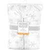 imageHudson Baby Unisex BabyPlush Sleeping Bag Sack BlanketSleeveless Snowflakes