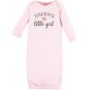 imageHudson Baby babygirls Cotton GownsGirl Daddy Pink Navy