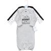 imageHudson Baby babygirls Cotton GownsMom Dad Moon and Back