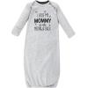 imageHudson Baby babygirls Cotton GownsMom Dad Moon and Back