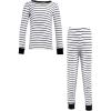 White Black Stripe