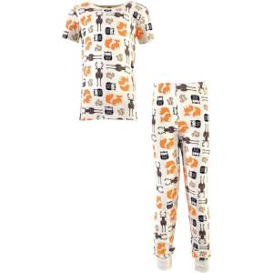 imageHudson Baby Baby Girls Cotton Pajama SetForest
