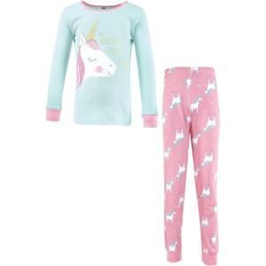 imageHudson Baby Baby Girls Cotton Pajama SetUnicorn