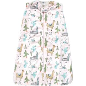 imageHudson Baby Unisex Baby Mink with Sherpa Inner Sleeping Bag Sack Blanket Boy Forest 1218 MonthsLlama