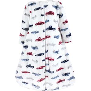 imageHudson Baby Unisex BabyPlush Sleeping Bag Sack BlanketCars