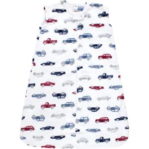 imageHudson Baby Unisex BabyPlush Sleeping Bag Sack BlanketCars Sleeveless