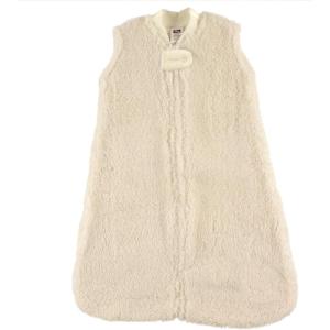 imageHudson Baby Unisex BabyPlush Sleeping Bag Sack BlanketCream