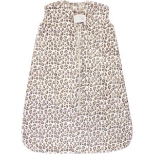 imageHudson Baby Unisex BabyPlush Sleeping Bag Sack BlanketCream Leopard