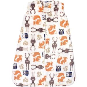 imageHudson Baby Unisex BabyPlush Sleeping Bag Sack BlanketForest