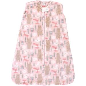 imageHudson Baby Unisex BabyPlush Sleeping Bag Sack BlanketGirl Forest