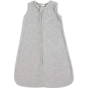 imageHudson Baby Unisex BabyPlush Sleeping Bag Sack BlanketHeather Gray Fleece