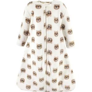 imageHudson Baby Unisex BabyPlush Sleeping Bag Sack BlanketLongsleeve Bear