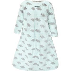 imageHudson Baby Unisex BabyPlush Sleeping Bag Sack BlanketLongsleeve Triceratops