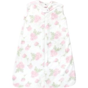 imageHudson Baby Unisex BabyPlush Sleeping Bag Sack BlanketRose