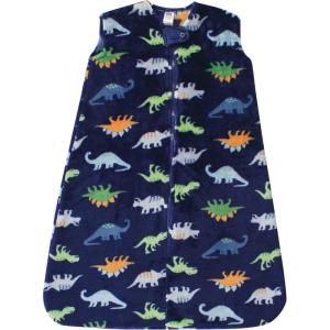 imageHudson Baby Unisex BabyPlush Sleeping Bag Sack BlanketSleeveless Dinosaurs