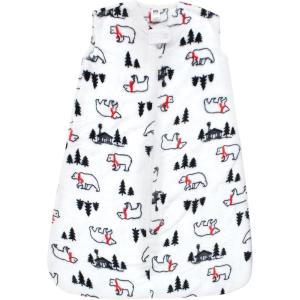 imageHudson Baby Unisex BabyPlush Sleeping Bag Sack BlanketSleeveless Winter Bear