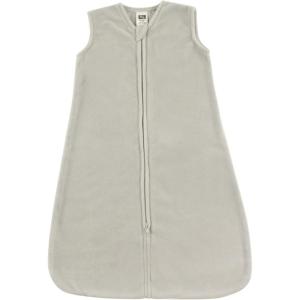 imageHudson Baby Unisex BabyPlush Sleeping Bag Sack BlanketSolid Light Gray Fleece
