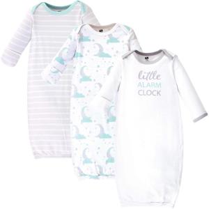 imageHudson Baby babygirls Cotton GownsAlarm Clock