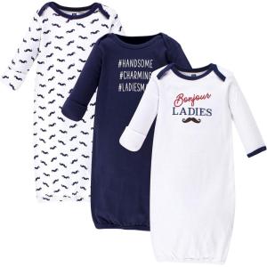 imageHudson Baby babygirls Cotton GownsBonjour