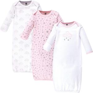 imageHudson Baby babygirls Cotton GownsCloud Mobile Pink