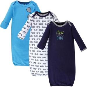 imageHudson Baby babygirls Cotton GownsCool Little Dude
