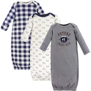 imageHudson Baby babygirls Cotton GownsFootball