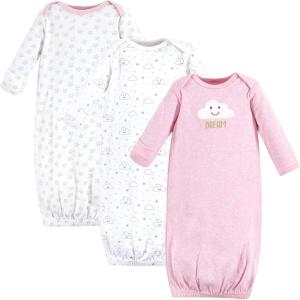 imageHudson Baby babygirls Cotton GownsPink Clouds