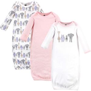 imageHudson Baby babygirls Cotton GownsPink Safari