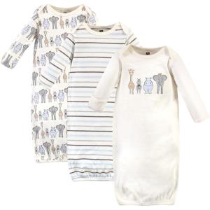 imageHudson Baby babygirls Cotton GownsRoyal Safari