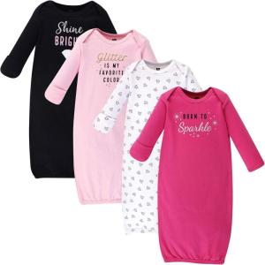 imageHudson Baby babygirls Cotton GownsSparkle