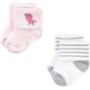 imageHudson Baby Baby Girls Grow with Me Socks 12pkBird