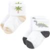 imageHudson Baby Baby Girls Grow with Me Socks 12pkDino