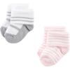 imageHudson Baby Baby Girls Grow with Me Socks 12pkKitten