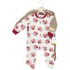 imageHudson Baby Baby Girls Premium Quilted Zipper Sleep and PlayAutumn Rose