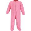 imageHudson Baby Baby Girls Premium Quilted Zipper Sleep and PlayCuteasaurus