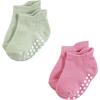 imageHudson Baby Unisex Baby NonSkid NoShow SocksMulti Girl
