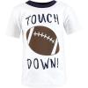 imageHudson Baby Unisex Baby Short Sleeve TshirtsFootball