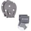 imageHudson Baby babygirls Socks and Mittens SetDinosaur