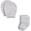 imageHudson Baby babygirls Socks and Mittens SetDinosaur