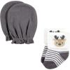imageHudson Baby babygirls Socks and Mittens SetWoodland Boy