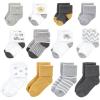 imageHudson Baby Baby Girls Grow with Me Socks 12pkSunshine